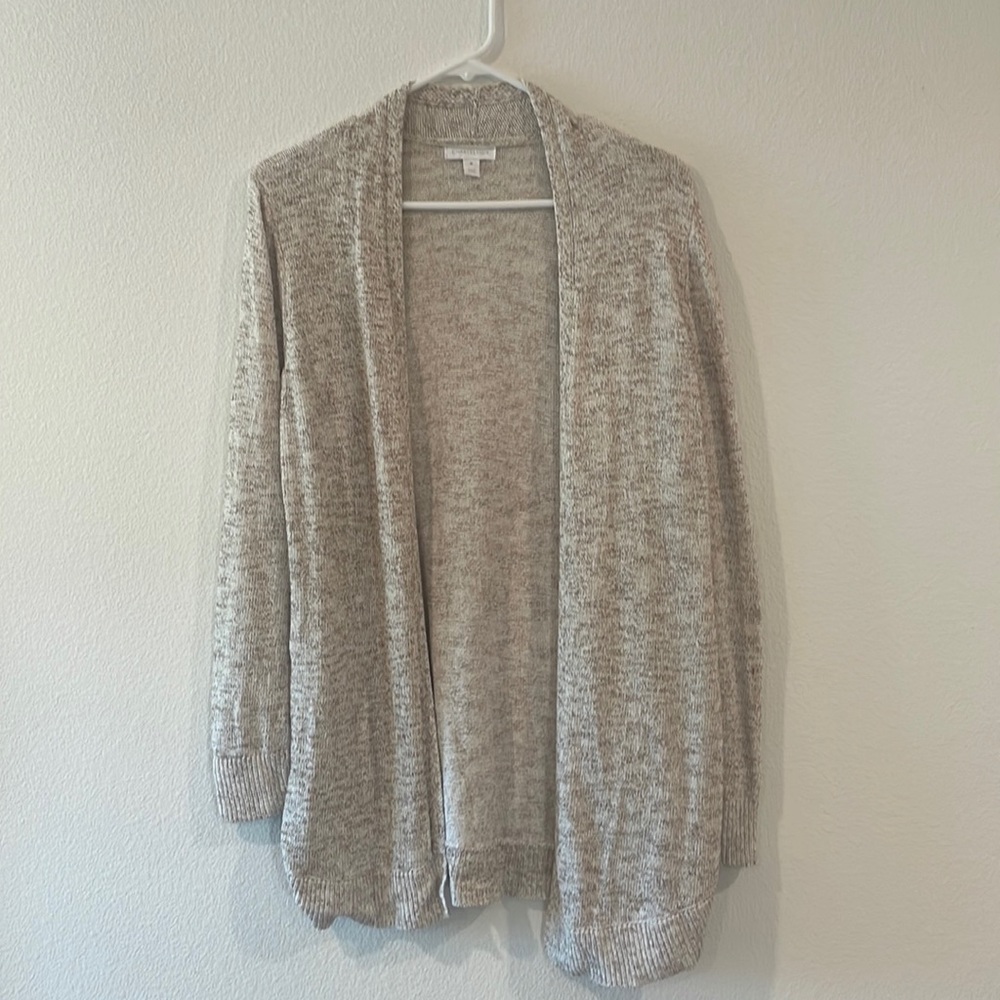 CHARTER CLUB SIZE M Cardigan, long open sweater - like new condition